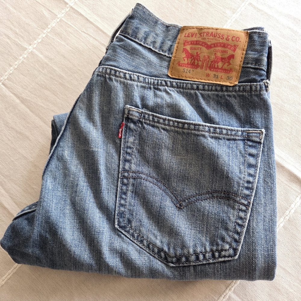 Levi's Mens 514 31x30 Denim Jeans